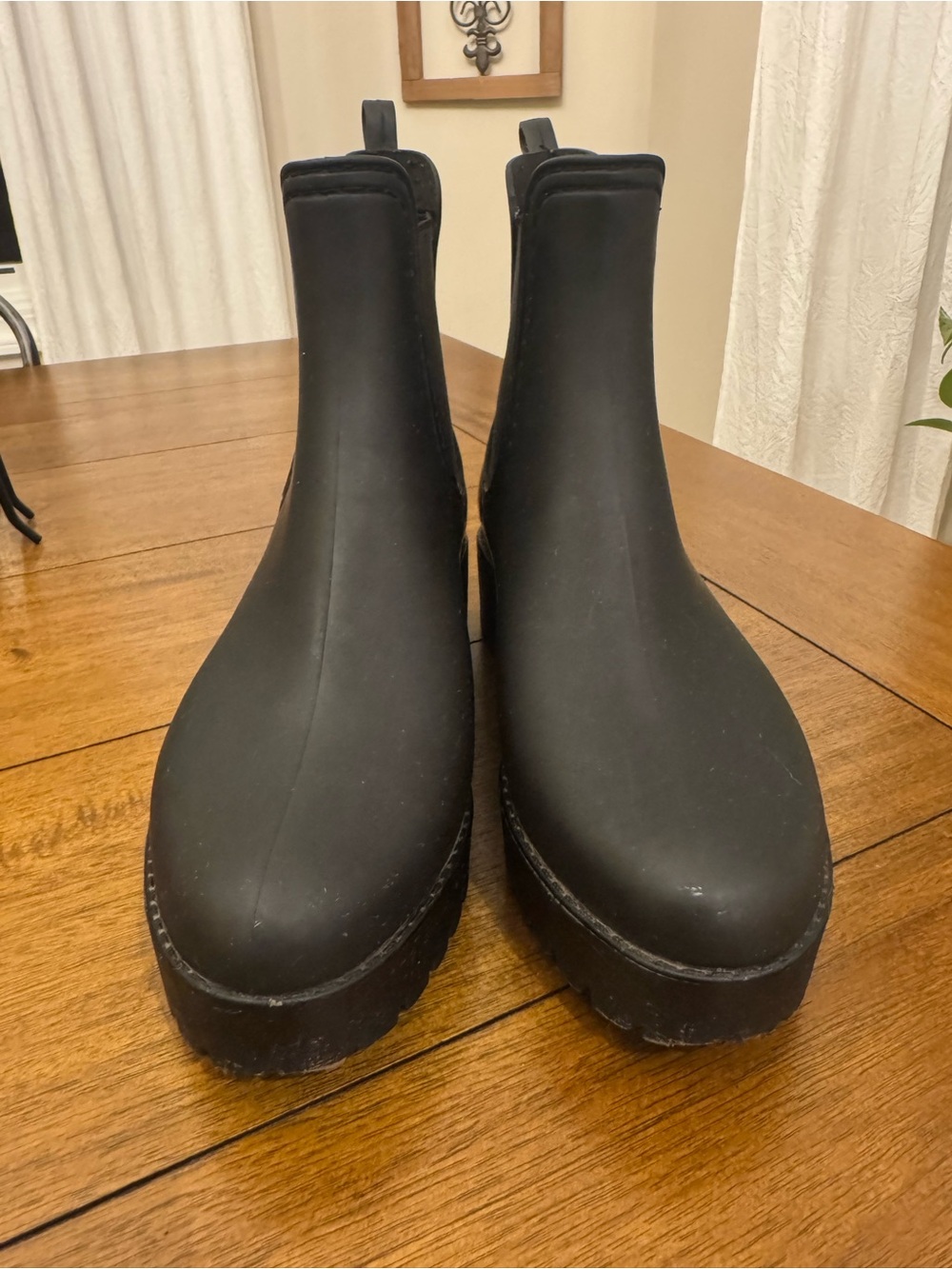 Jeffrey Campbell Women's Black Chelsea Boots Size 6